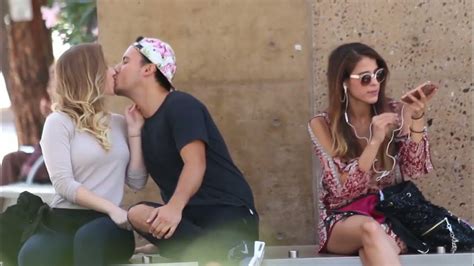 a couple in love kiss kiss prank kissing prank funny video kissing pranks kiss prank girl