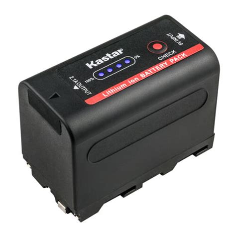 kastar np f780 battery replacement for sony np f770 np f750 hvr au1 ccd trv101 ebay