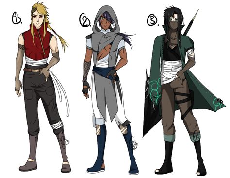 Cool Anime Ninja Outfits Male