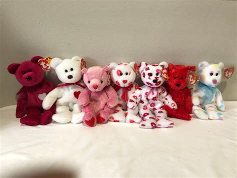 Perfect Valentine S Day Gift Beanie Baby Valentine S Day Themed Bears