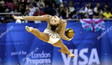 Daria Kondakova Russia Performs On Ball Editorial Stock Photo Stock