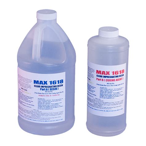 Max 1618 96 Oz Epoxy Resin Ultra Clear The Epoxy Experts
