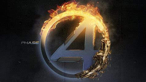 Fantastic 4 Logo Fire