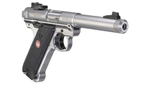Pistola Ruger Lr Mark Iv Target Inox Triestina
