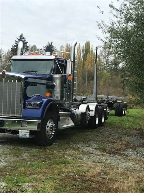 2018 Kenworth W900b Logging Truck For Sale 251627 Miles Rickreall