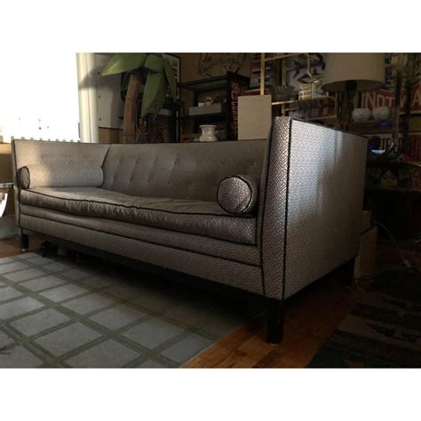 Big on hollywood glamour, this modern living room sofa is ultimate in elegant meets. Modern Jonathan Adler Lampert Sofa | Chairish