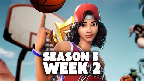 Season 5 guide features a roundup of all of the available information you will want to know about the new season of the battle pass. Fortnite Season 5 Week 2 Basketball Challenge and More ...
