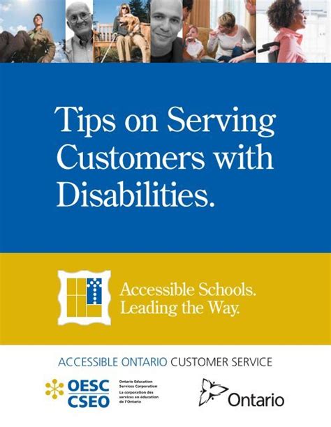 Tips On Serving Customers With Disabilities