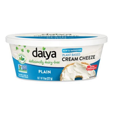 Daiya Dairy Free Plain Vegan Cream Cheese 8 Oz QFC