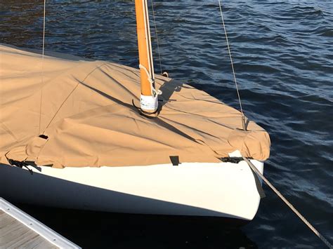 Dyer Dink 10 Sailboat Mooring Cover Mast Up Flat Cover Slo Sail