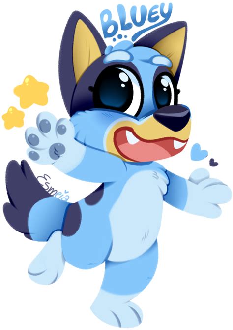 bluey by thesoleil on deviantart