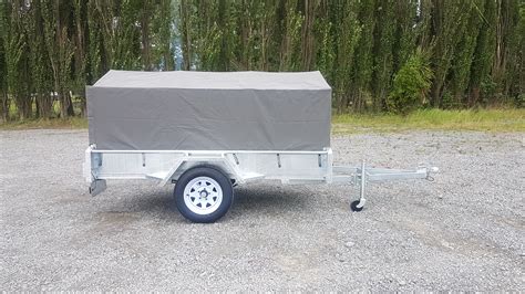 8x5 Canvas Covered Trailer Trailer Builders And Repairs Christchurch