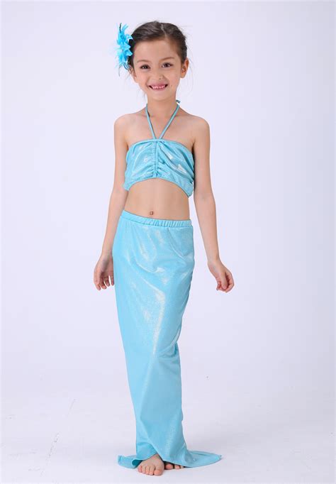 27 Estilos Meninas Mermaid Tail Swimsuits Kids Mermaid Bikini Hot Sale