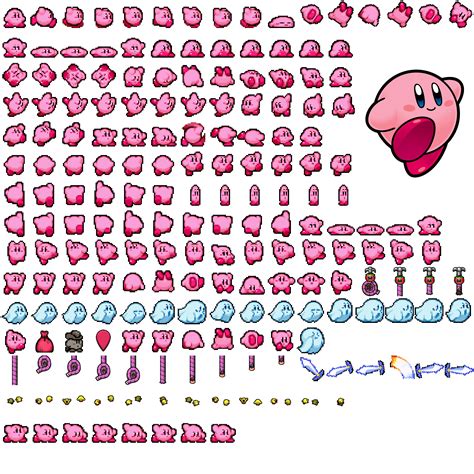 Kirby Sprite Sheet Png