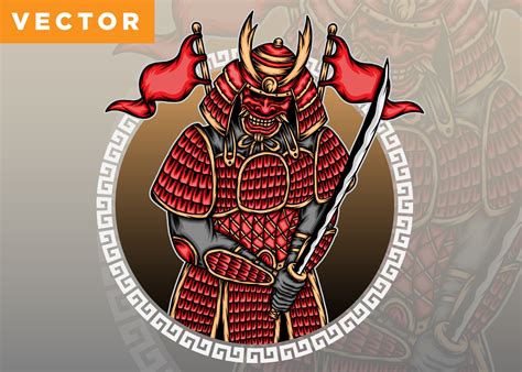 Samurai Warrior Illustration Graphic By Wodexz · Creative Fabrica