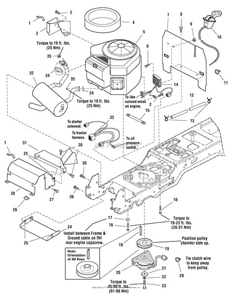 Honda Mower Engine Parts Diagram