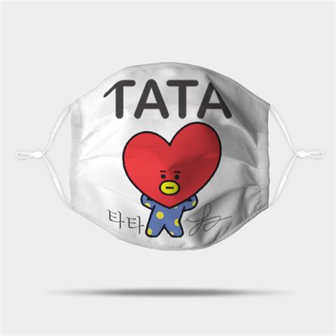 Tata Bt21 Mask Teepublic