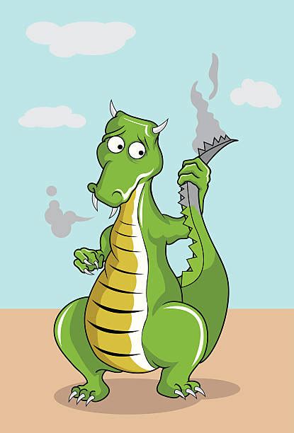 Sad Dragon Illustrations Royalty Free Vector Graphics And Clip Art Istock