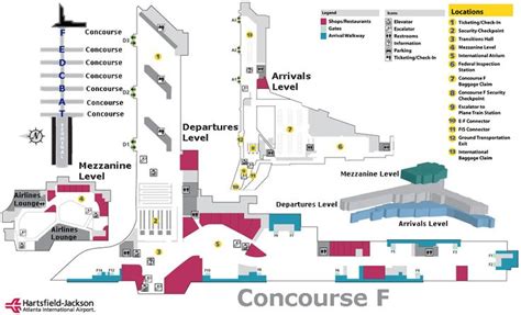 See 1,561 traveller reviews, 687 candid photos, and great deals for renaissance concourse what food & drink options are available at renaissance concourse atlanta airport hotel? Atlanta Airport International Terminal | Atlanta Airport ...