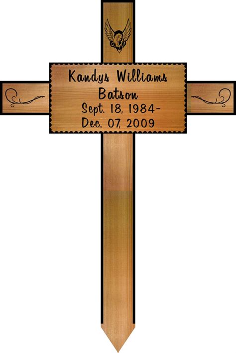 Docs Wood Art Memorial Crosses