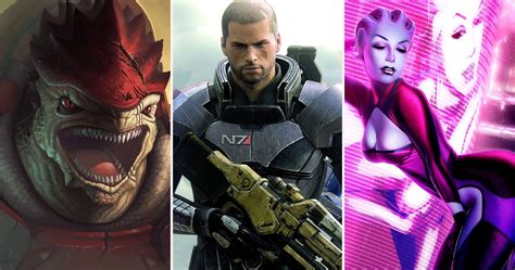 Ranking The Best And Worst Mass Effect Races From The Milky Way