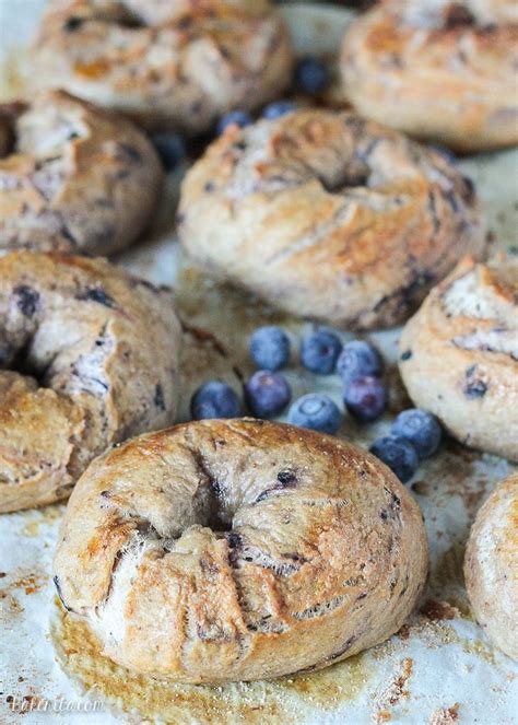 These Homemade Blueberry Bagels Have A Sweet Blueberry Flavor And Toast Up Beautifully Youll