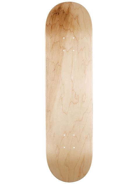 Same 7 plies of durable great wood are pressed into this deck with medium concave. Blank Decks | White Gold