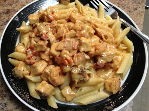 Spicy Shrimp And Chicken Pasta Like Carinos Recipe