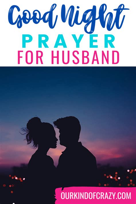 Good Night Prayer For My Husband