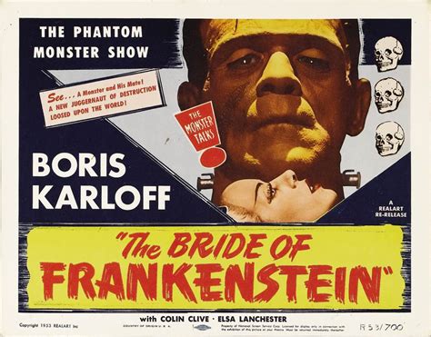 100 Years Of Cinema Lobby Cards Bride Of Frankenstein 1935