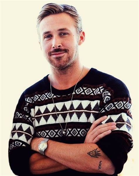 Heres How Ryan Gosling Styles His Knits During Sweater Weather