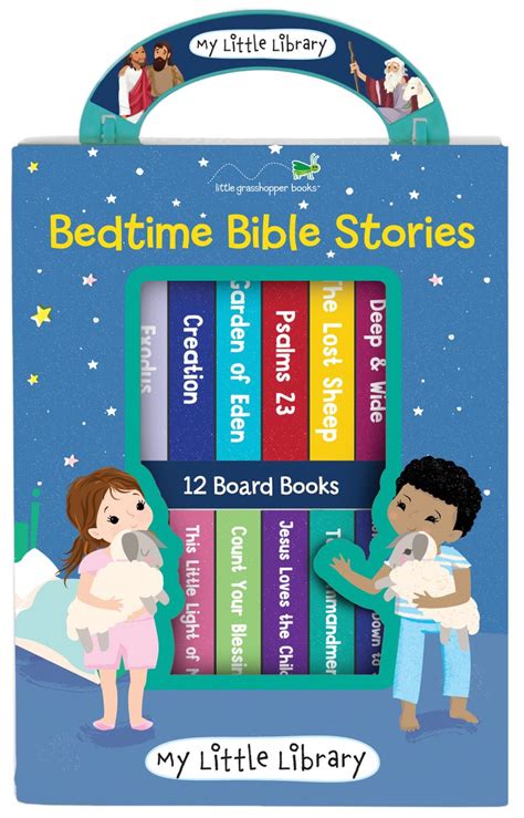 Read Epub My Little Library Bedtime Bible Stories 12 Board Books By