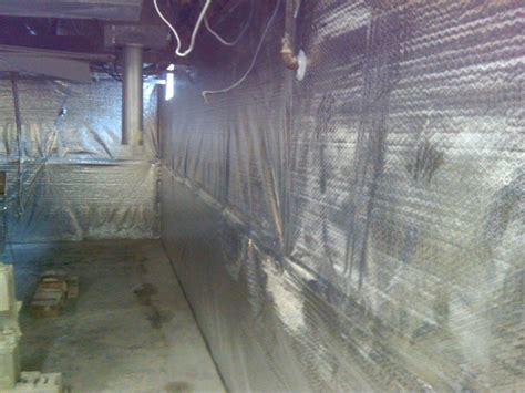 Basement Waterproofing Wall Membrane And New Sump Thermaldry Wall