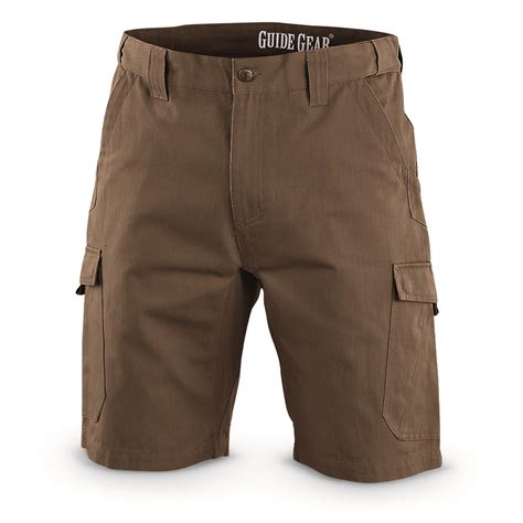 guide gear men s ripstop cargo shorts 621472 shorts at sportsman s guide