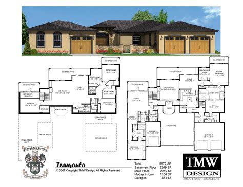 Rambler Floor Plans With Basement Mn House Plans With Daylight