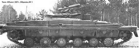 Soviet Object 287 Missile Tank From 1962