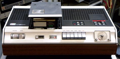 Philips VCR The First Home Video Cassette Recorder