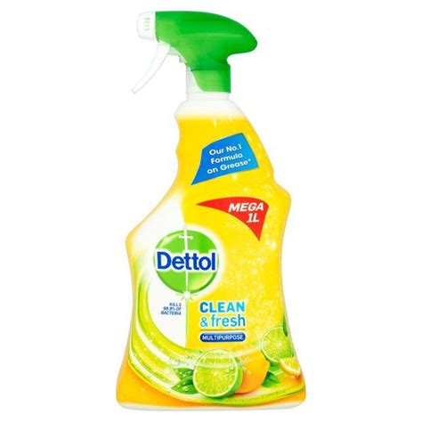 Dettol Antibacterial Disinfectant Multi Surface Spray Lemon And Lime