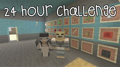 Minecraft Xbox Stampy S 24 Hour Challenge 1 Youtube