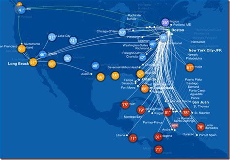 Jetblues New Route Map More Than Just Destinations Wandering Aramean