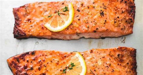 Check out below for information on foods that can help raise good. Low Cholesterol Salmon Recipe - Baked Salmon With Garlic ...