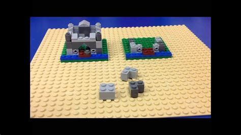 How To Build A Lego Micro Castle Youtube
