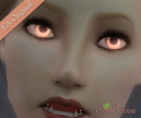 Contacts Vampire Glow Custom Content For The Sims 3 By Simlicious