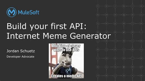 Tutorial Build A Meme Generator API Using Multipart Anypoint Studio