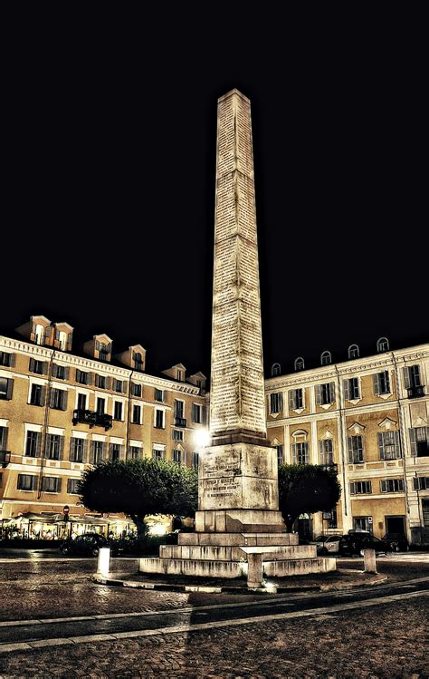 Torino In My Eyes Obelisk At Piazza Savoia
