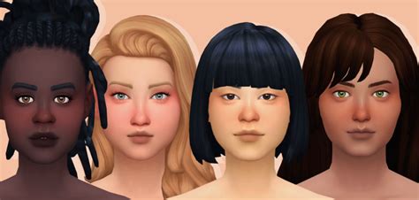 Sims 4 Toddler Blush Skin Details Aslidaho