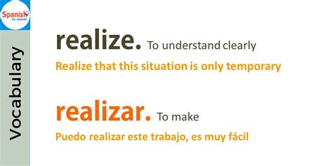 An Orange And White Poster With The Words Realizar To Make It Easier