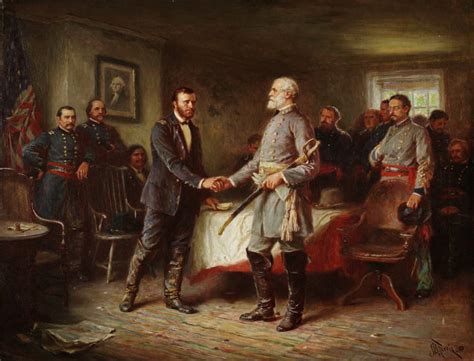 The Civil War 150th Blog Lees Surrender At Appomattox