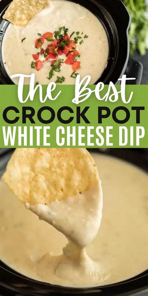 Crock Pot White Queso Dip And Video White Queso Dip Recipe