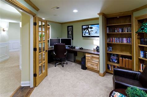 Small Basement Office Ideas